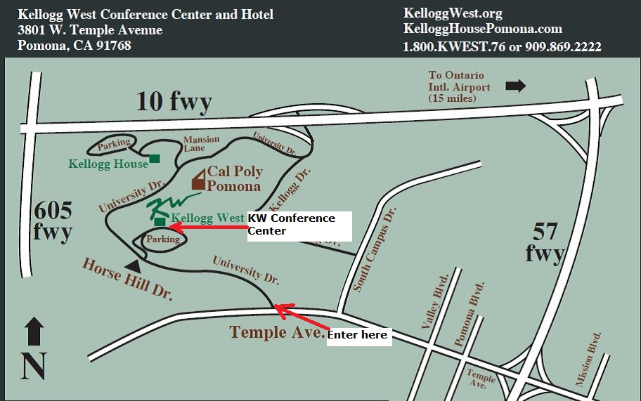 Kelllogg West Conference Center Map