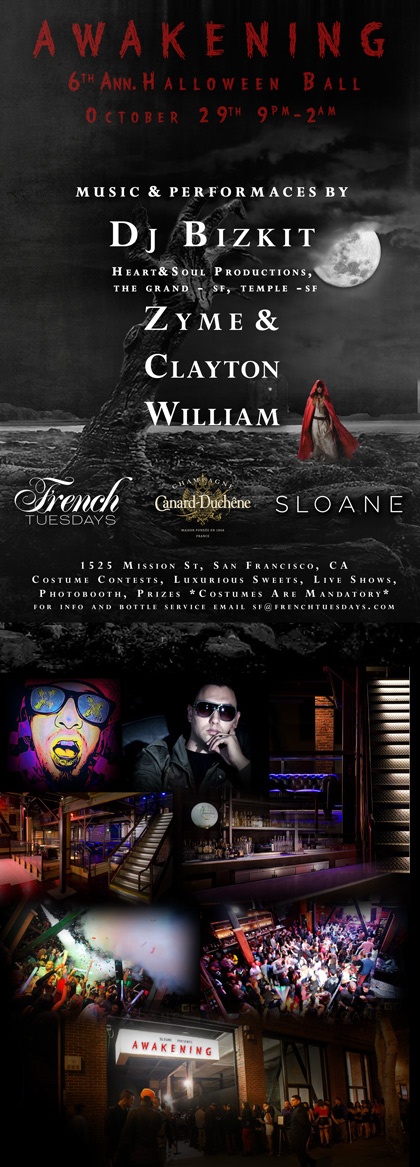Awakening at Sloane Tuesday Nov 29th Awakening at Sloane Tuesday Nov 29th