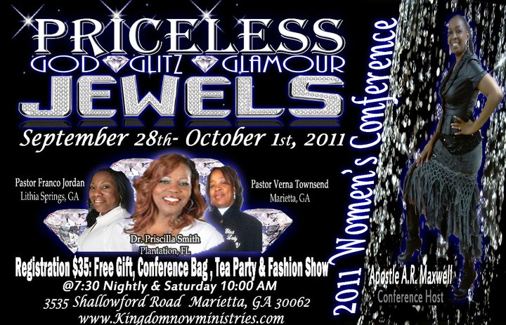 Priceless Jewels 2011 Women's Conference Tickets, Wed, Sep 28, 2011 at