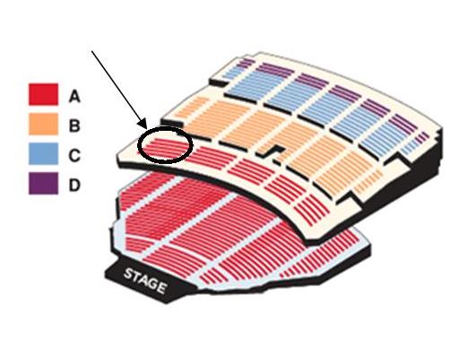 Benedum Center Seating Chart Highlighted Benedum Center Seating Chart Highlighted