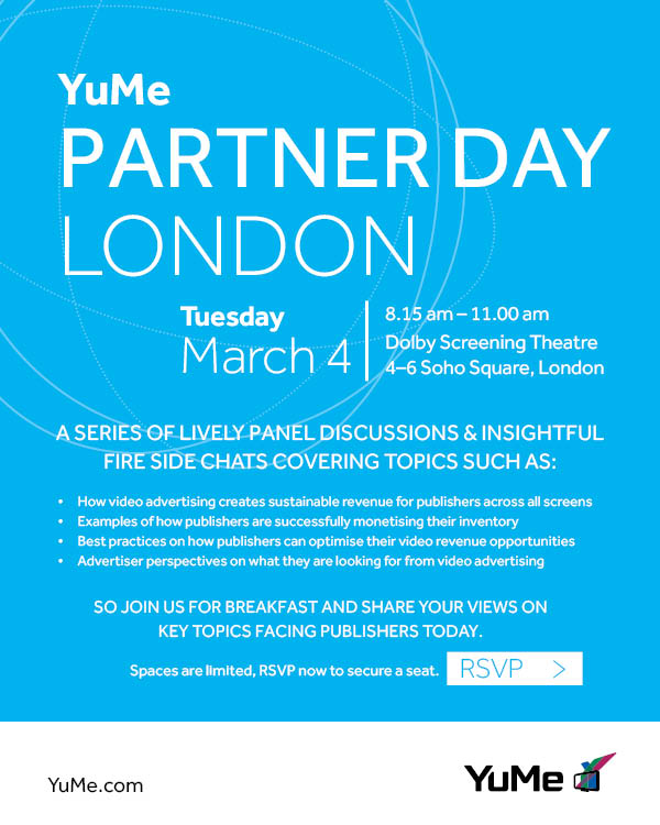 YuMe Partner Day | London YuMe Partner Day | London
