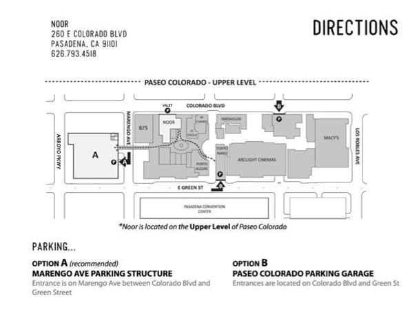Noor Parking Instructions