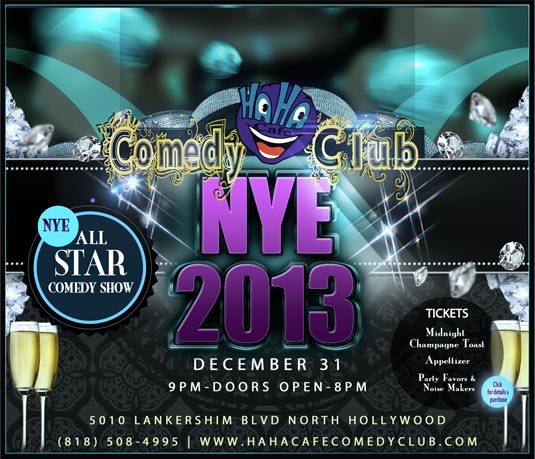 Ha Ha Cafe NYE All Star
