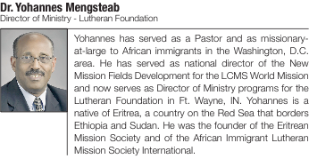 Dr. Yohannes Mengsteab