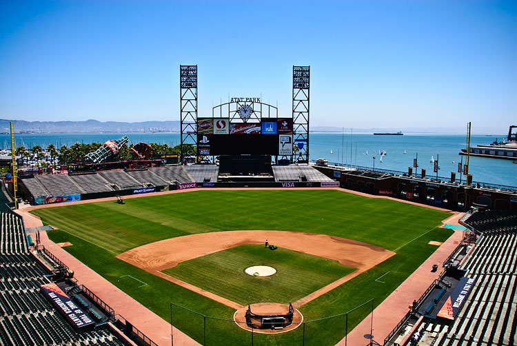 A beautiful day in AT&T Park