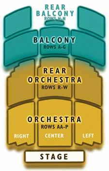Kirkpatrick Auditorium Seating Chart Kirkpatrick Auditorium Seating Chart