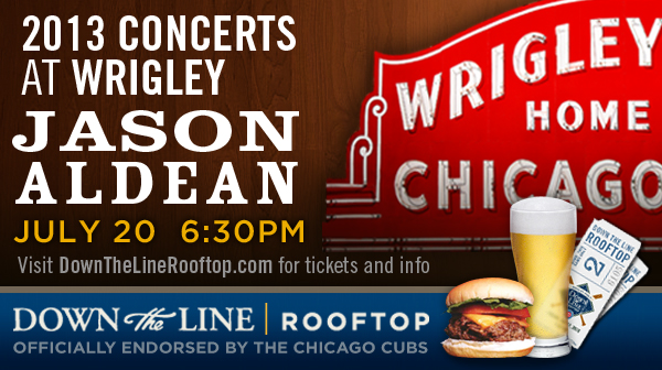 Jason Aldean at Wrigley Field Jason Aldean at Wrigley Field