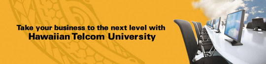 Hawaiian Telcom University Hawaiian Telcom University Header