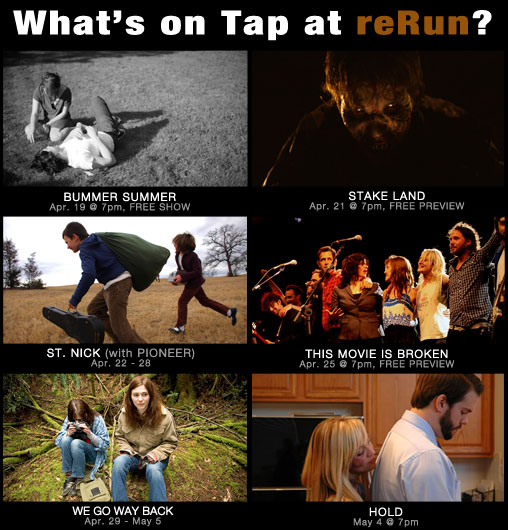 What's on Tap at reRun? What's on Tap at reRun?