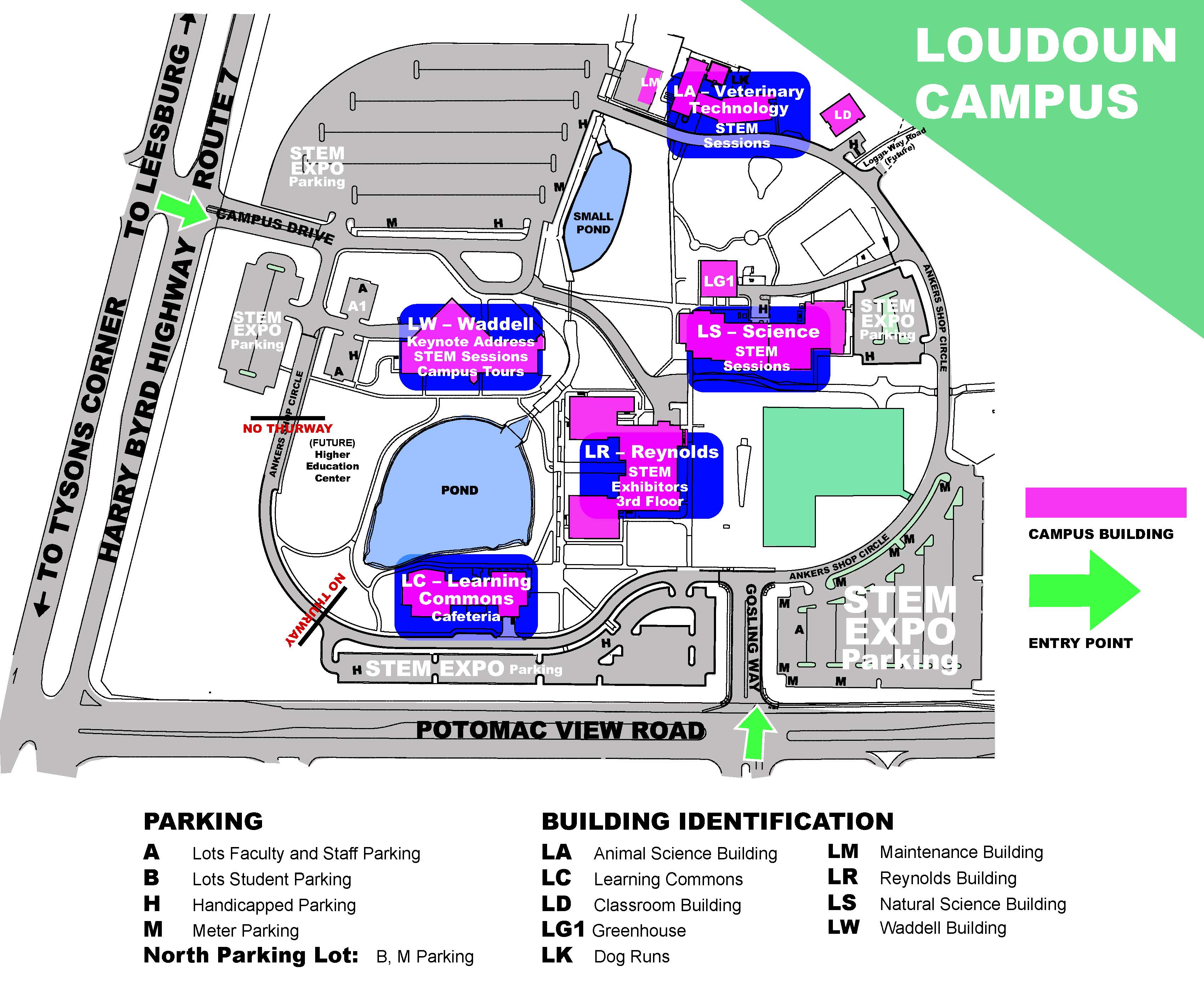 Nova Loudoun Campus Map