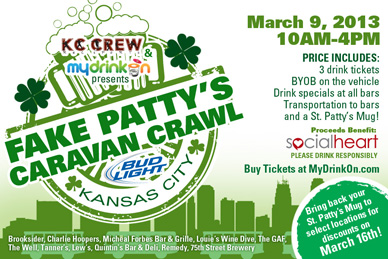 Fake Patty's Caravan Crawl