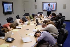Lackluster presentations Boring presentations