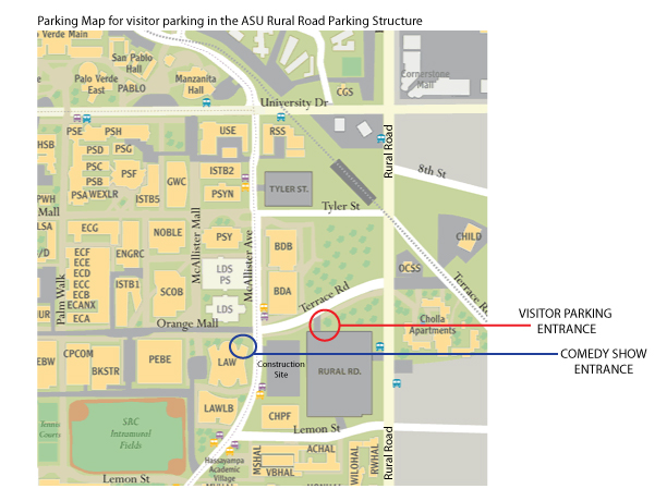 Parking and Event Map