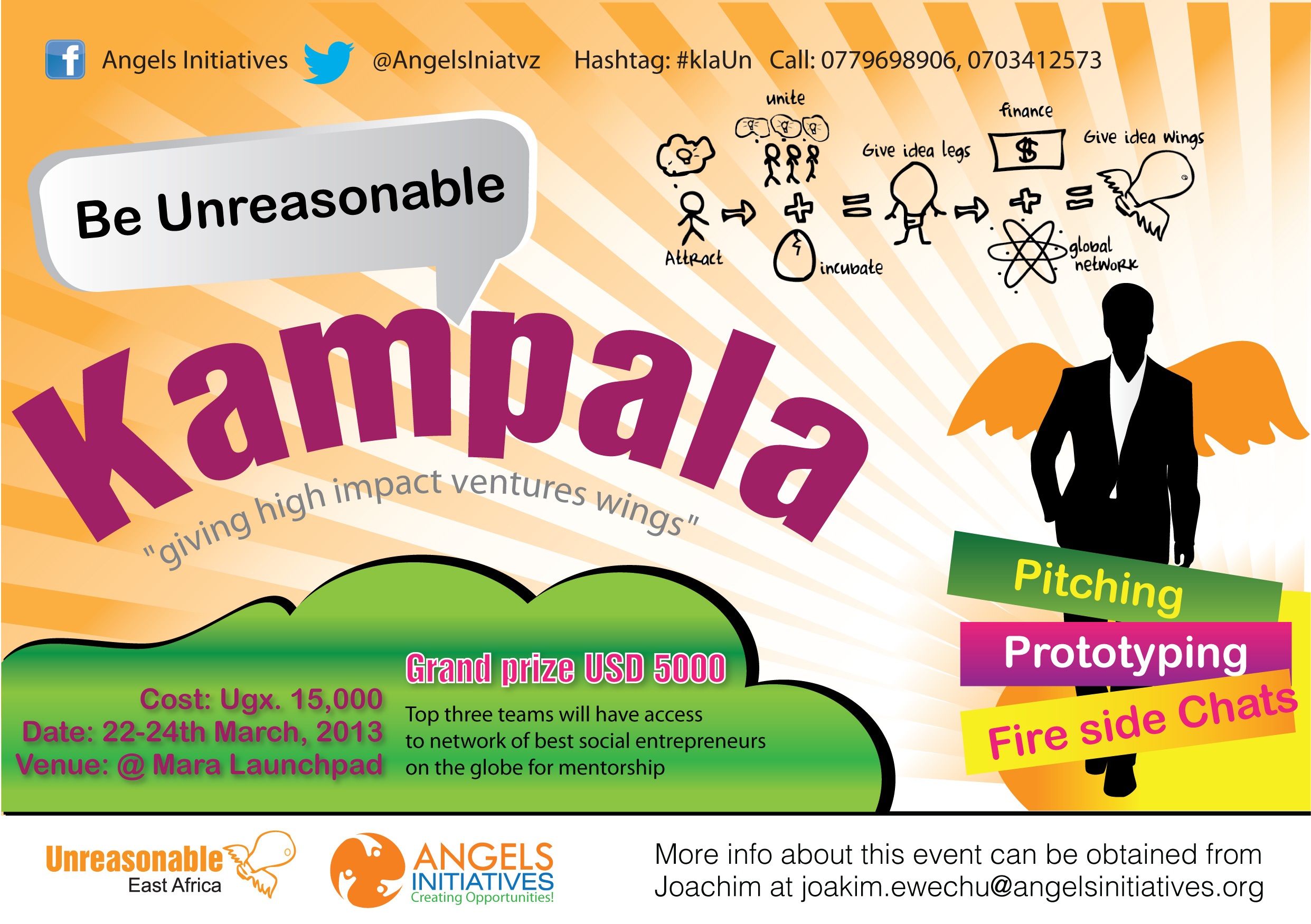 Be Unreasonable Kampala flyer