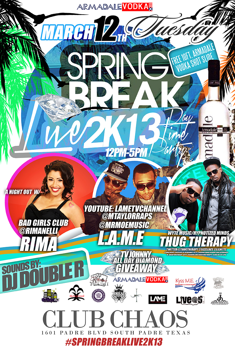 Live @ 5 Ent. Presents Armadale Vodka Spring Break Live 2k13 Day Party ...