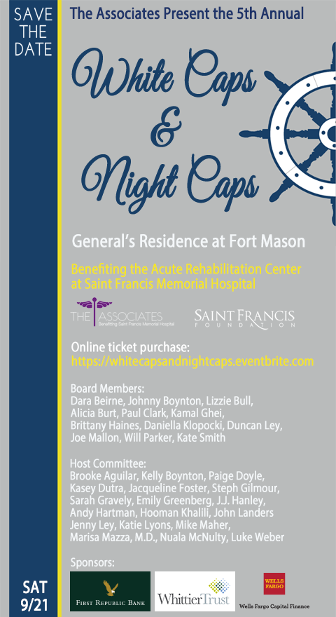 5th Annual White Caps & Night Caps - Sept. 21