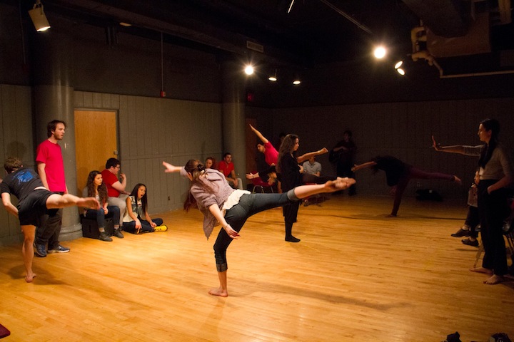 Dancers dancing