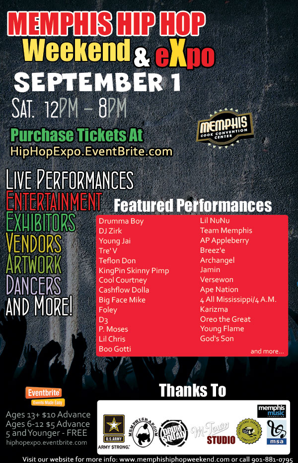 2nd Annual Memphis Hip Hop Expo 2012 Performances