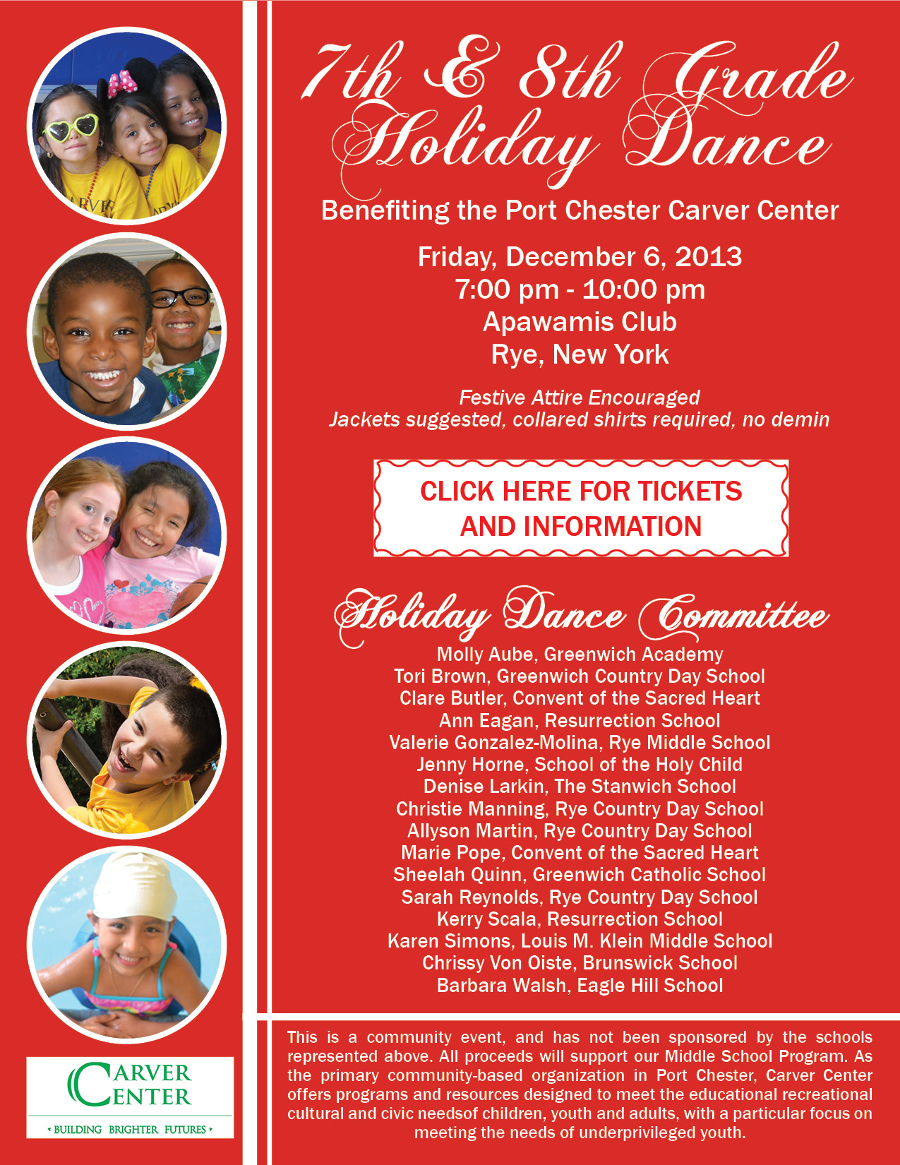 flier 7th & 8th Grade Holiday Dance