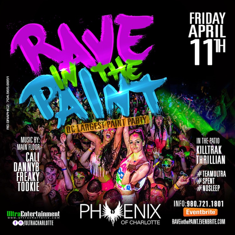 RAVE IN THE PAINT PHOENIX Tickets, Fri, Apr 11, 2014 at 930 PM