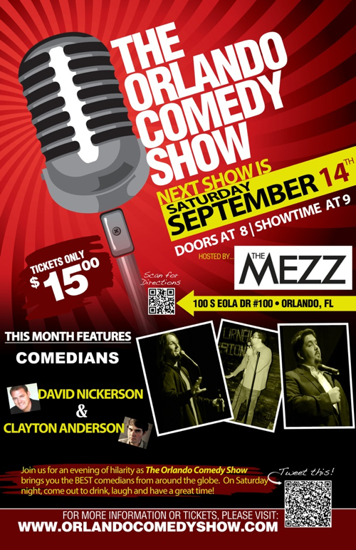 The Orlando Comedy Show OCSPoster914