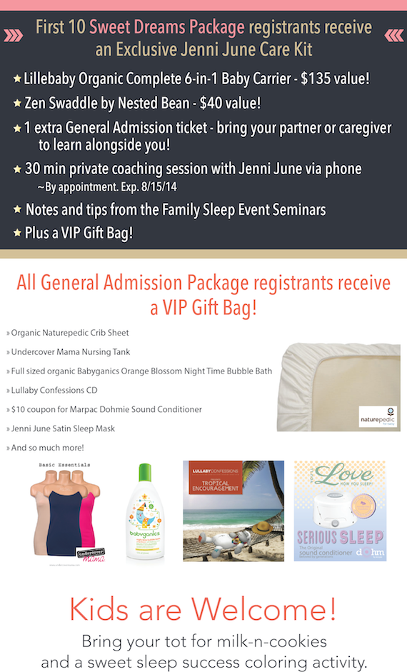 Jenni June Family Sleep Event