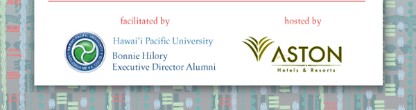Facilitated by Hawai'i Pacific University, Bonnie Hilory (Executive Director Alumni) and hosted by Aston Hotel