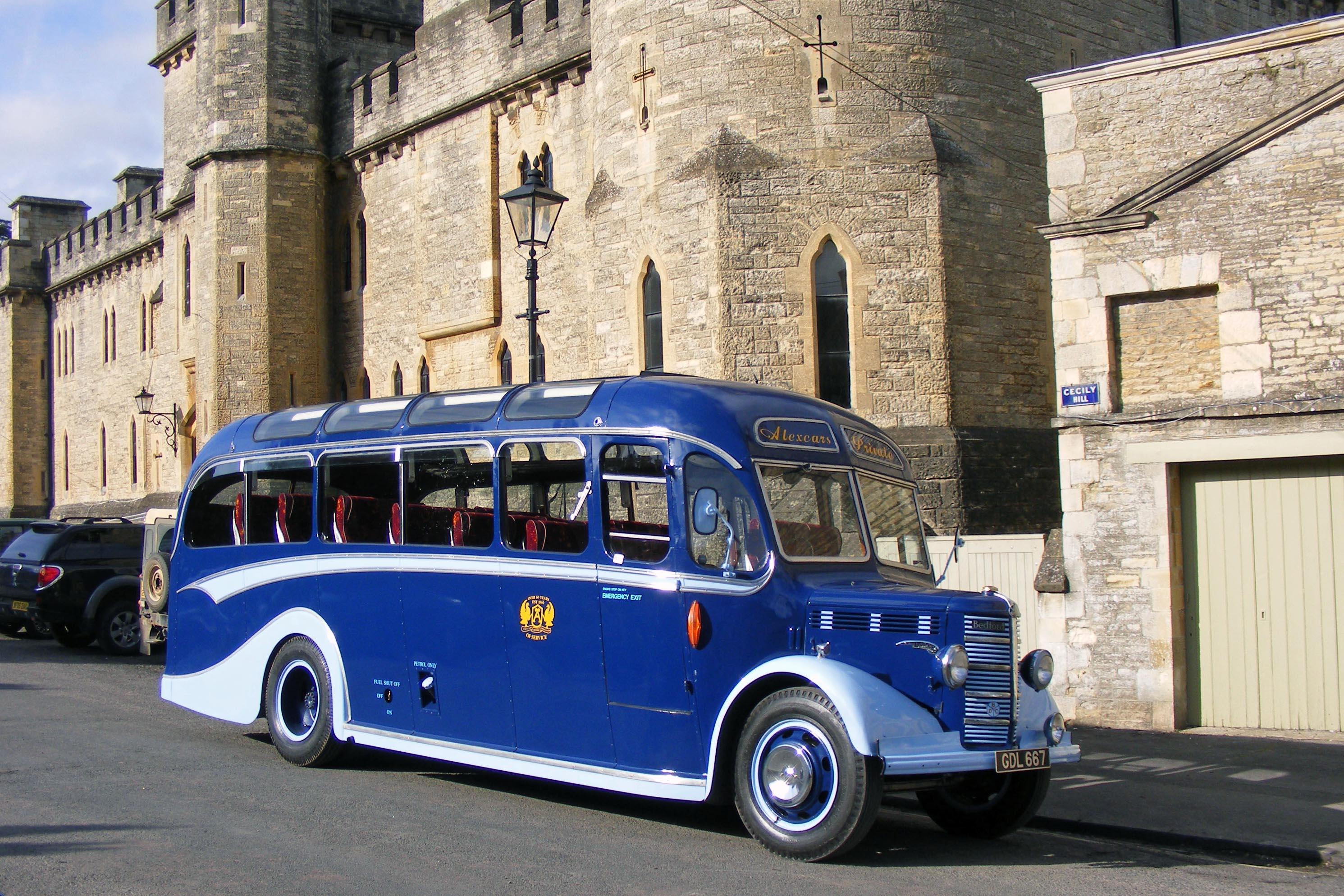 Old Babs, the Alexcars 1950s vintage bus