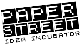 The logo for Paper Street the Idea Incubator