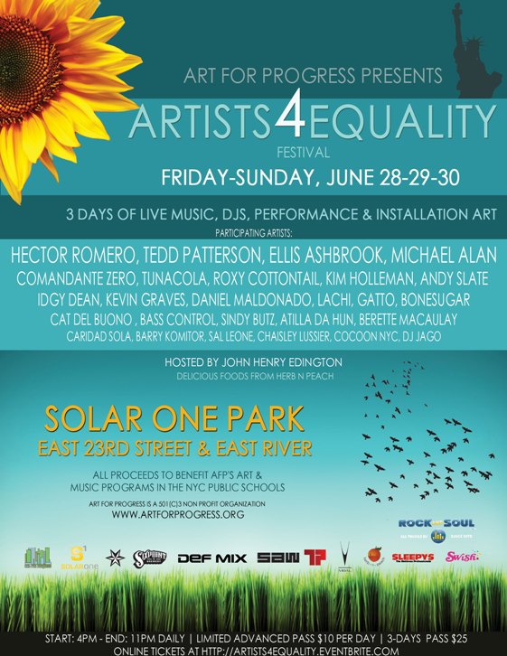 Artists4Equality Invite