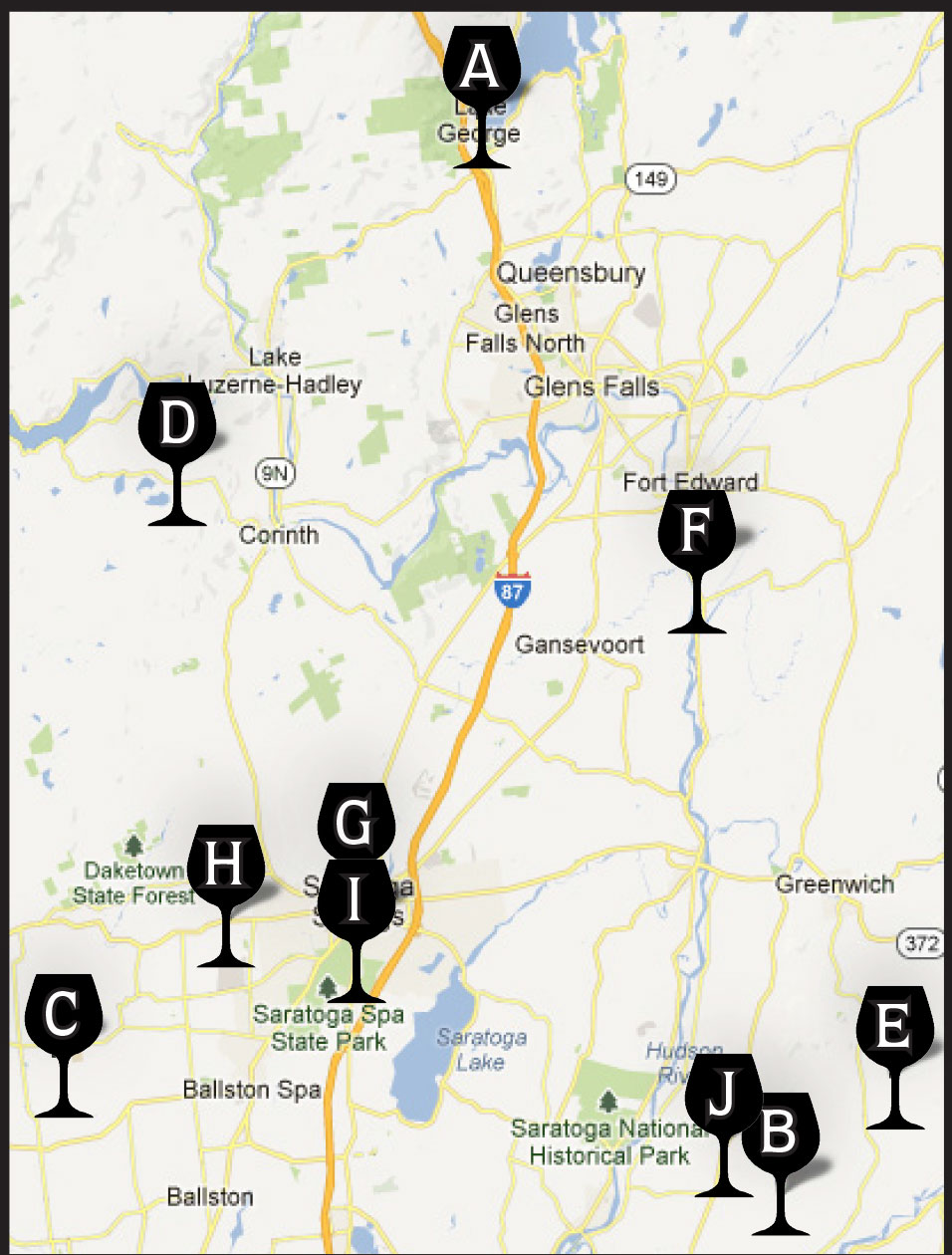 30 Hudson Valley Wineries Map - Maps Database Source