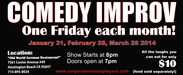 Comedy Improv at Old World Comedy Improv at Old World