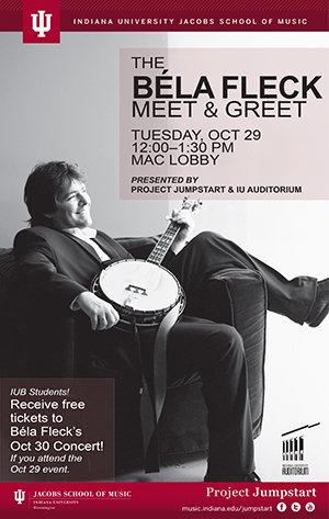 Bela Fleck Meet & Greet Bela Fleck