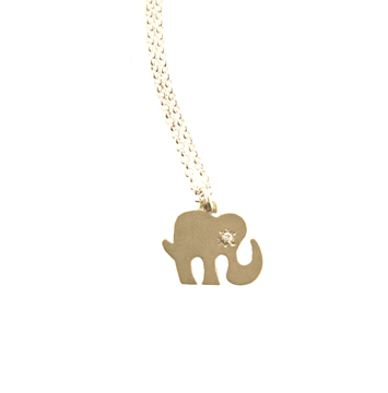 Happy Elephant Necklace Collection- BABY ELEPHANT
