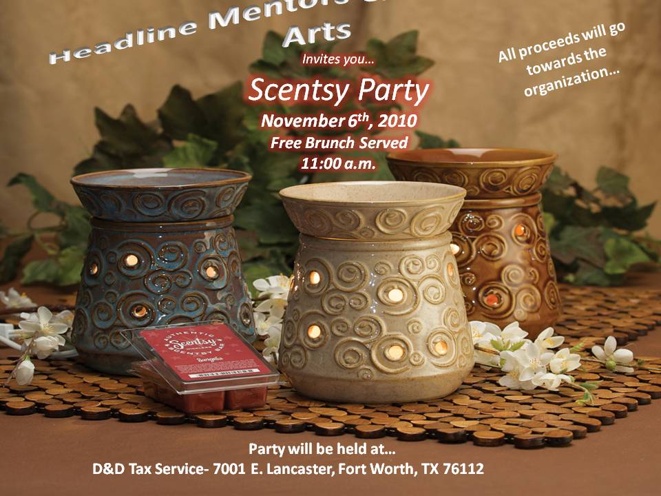 Scentsy Party Tickets, Sat, Nov 6, 2010 at 11:00 AM | Eventbrite
