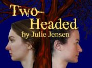 Two-Headed poster image. Two heads coing out of one tree.