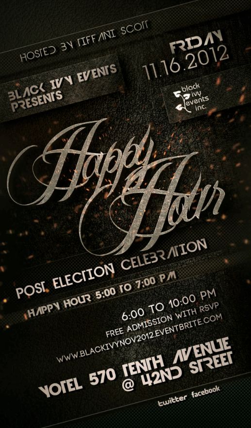 Black Ivy Holiday Happy Hr 16 Nov 2012