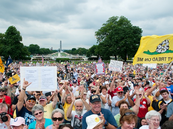 tea party rally in dc