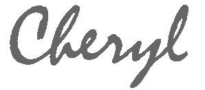 cheryl signature cheryl signature