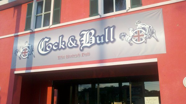 Cock & Bull Sign