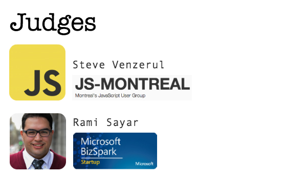 Judges - Steve Venzerul, Rammi Sayar
