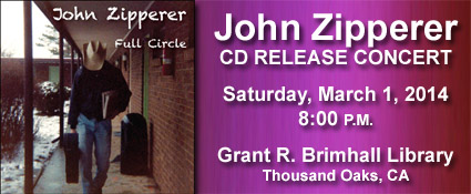 John Zipperer CD Release John Zipperer CD Release