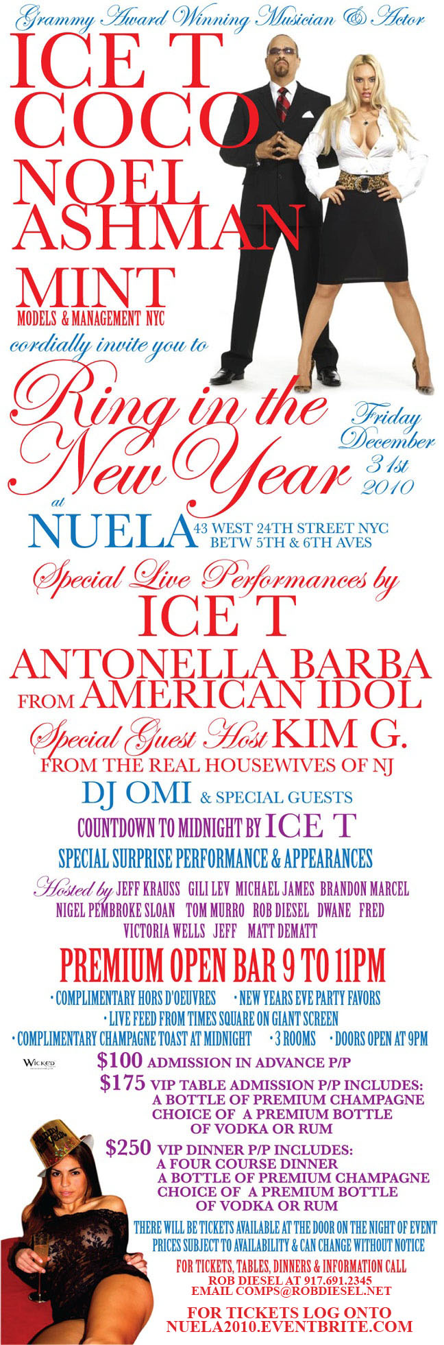 Ice-T and Coco New Years Eve at Nuela Ice-T and Coco New Years Eve at Nuela