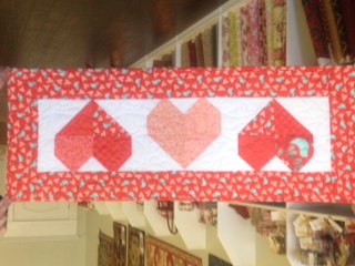 Heart Table Runner