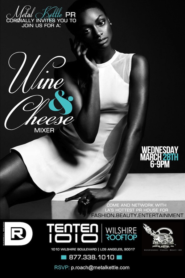 Wine and Cheese Mixer Metal Kettle PR-We Brand Talent