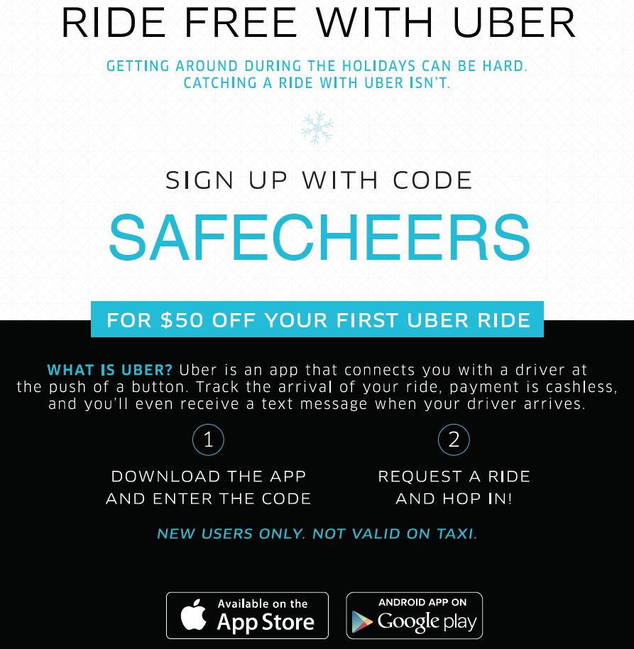 SAFECHEERS UBER Discount