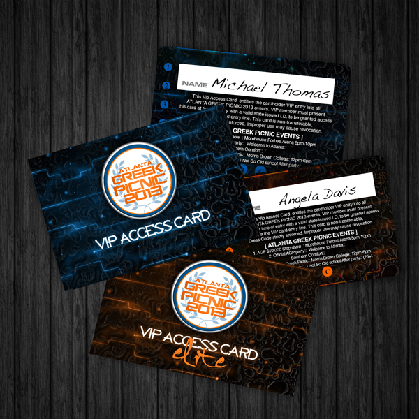 Atlanta Greek Picnic 2013 Vip Card