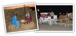 Live Nativity & Carriage Rides