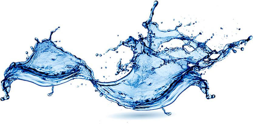 blue water splash png