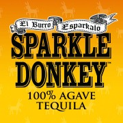 Sparkle Donkey Tequila logo Sparkle Donkey Tequila logo